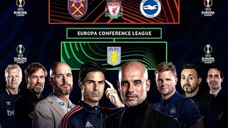 English Clubs In Europe Next Season