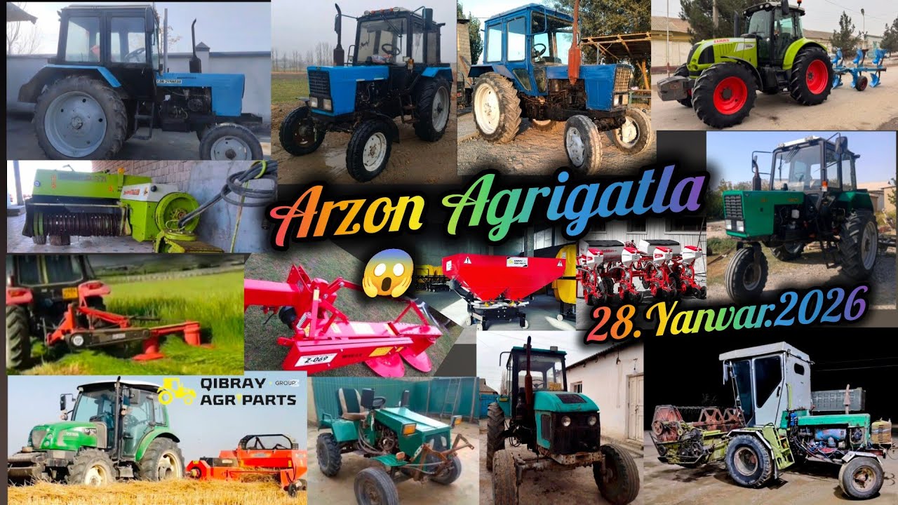 Arzon Traktor Agrigat 28.Yanvar.2026 Mtz Ttz Jatka Claas Arzon Mini Traktor Arzon va sifatli agregat