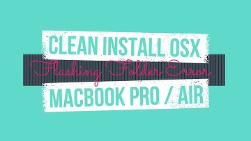 How to fix Macbook Pro / Air / iMac flashing folder, Blinking Question Mark, White Screen & format.