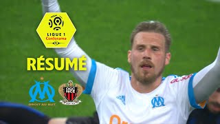 Olympique de Marseille - OGC Nice ( 2-1 ) - Résumé - (OM - OGCN) / 2017-18