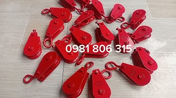 Ròng rọc treo cáp, puly dẫn cáp, con lăn treo cáp, con trượt cáp, ròng rọc treo dâg điện loại 50kg