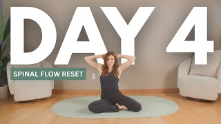 Day 4: Spinal Flow Reset | 30-Day Challenge (All Levels)