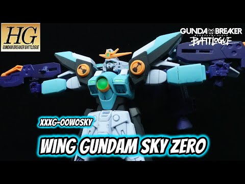 HG Wing Gundam Sky Zero Review | Gundam Breaker Battlogue