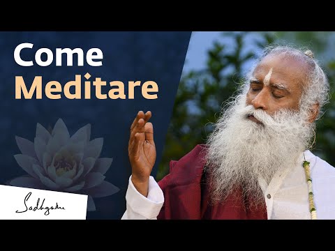 Video: Come fare la meditazione vedica?