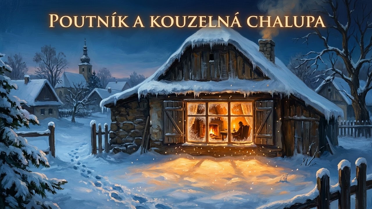 Poutník a Kouzelná Chalupa | Pohádka o Zimním Putování