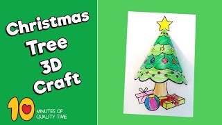 Christmas Bells 3D Craft – 10 Minutes of Quality Time