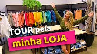 TOUR pela minha LOJA de ROUPAS em Lavras