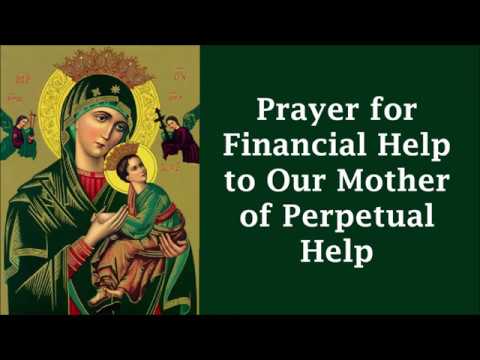 Prayer for Financial Help to Our Mother of Perpetual Help