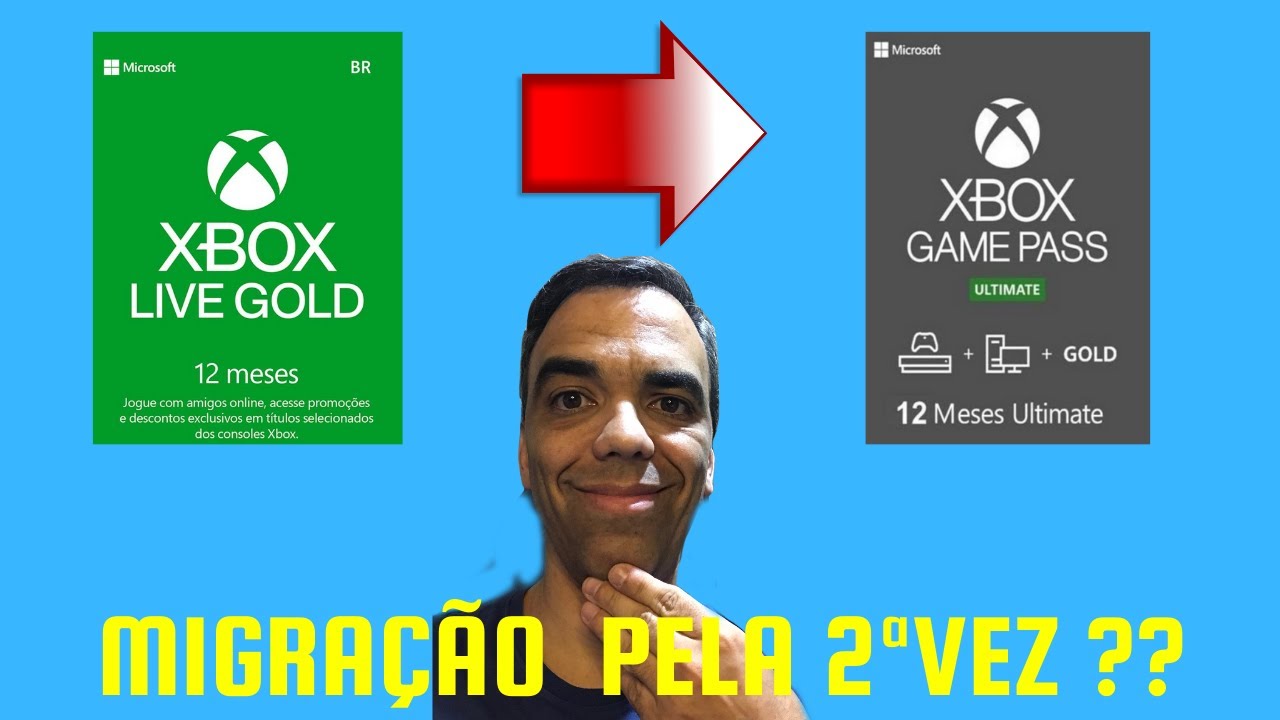 Respondendo a PRINCIPAL DÚVIDA da CONVERSÃO XBOX LIVE GOLD para