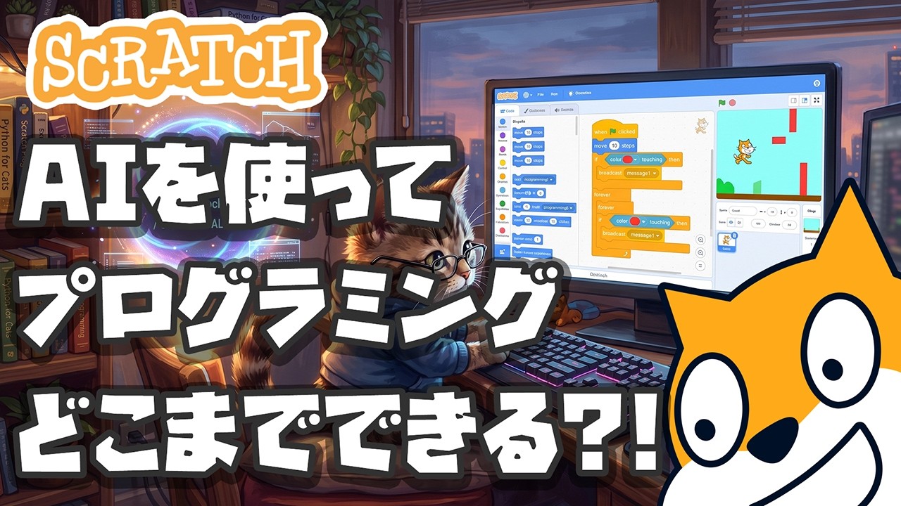 AIをスクラッチの作品づくりに挑戦！