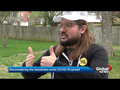 The New Coronavirus Greeting as recommended by the CDC and WHO with Comedian Dusty Slay.
