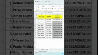 The Secret Number Formatting Trick Nobody Knows in Excel #excel #exceltips #npstudyzone