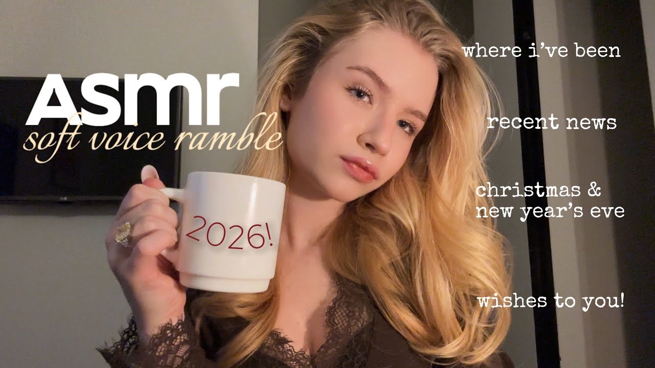 Soft Spoken Asmr Ramble | Life Lately, Gossip & Cozy Chat