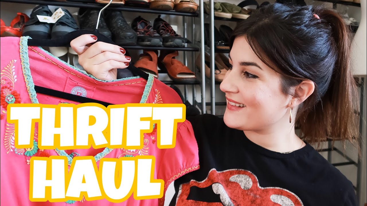 Goodwill Thrift Haul to Resell on Ebay and Poshmark for Profit - YouTube