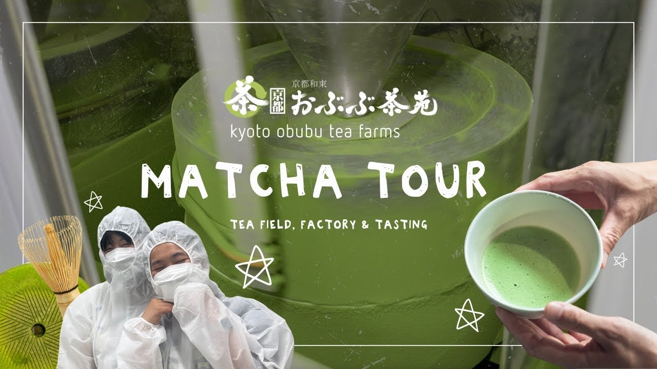 Matcha Grinding Factory Tour & Experience - Kyoto Obubu Tea Farms 🌱