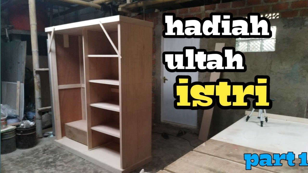  Membuat  lemari  2 pintu  jumbo part 1 YouTube