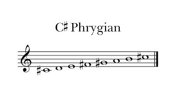C# Phrygian Mode