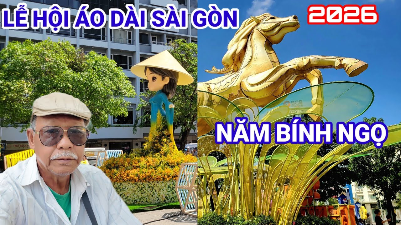 LỄ HỘI ÁO DÀI SÀI GÒN HÔM NAY VẮNG VẼ ! KHAI MẠC 6/3/2026