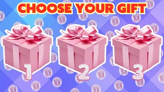 CHOOSE YOUR GIFT BEWARE OF THE WRONG GIFT BOX PART 6 🎁🎁 ESCOLHA O SEU PRESENTE  🎁🎁 ELIGE TU REGALO 🎁