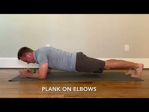 Plank on Elbows