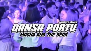 DANSA PORTU || MASHA AND THE BEAR - Cangkerz Djockz _ Lagu Party Terbaru 2024