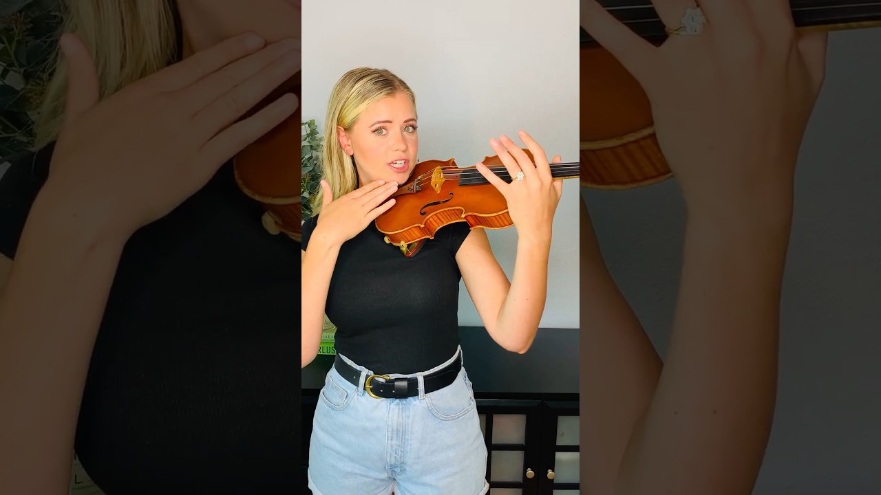 Как держать скрипку