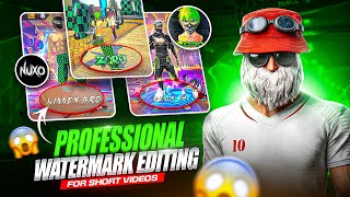 Short Video Watermark Editing Like Big YouTubers 🤯