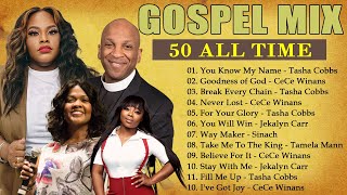 Best Gospel Worship Songs of All Time  Nonstop Gospel Worship Songs  Cece Winans, Tasha Cobbs