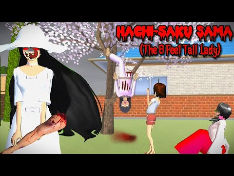 The 8 Feet Tall Lady (Japanese Urban Legend) | Horror Short Film | Sakura School Simulator