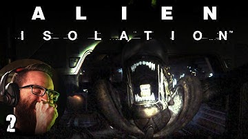 Encountering the ALIEN for the FIRST TIME! | ALIEN ISOLATION: Blind Playthrough | EP 2 [clean]