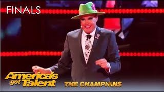 Hans: The German Sex Symbol Becomes a Politician Hoping To Gain Simon's Vote | AGT Champions