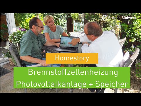 Brennstoffzellenheizung, Photovoltaik & Speicher | Familie Steidel stellt ihre Energielösung vor