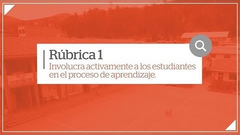 Rúbricas de observación de aula #1 | Ministerio de Educación