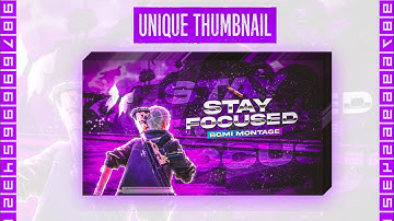 How To Make Unique Bgmi Thumbnail // Thumbnail Like MustbeKemo