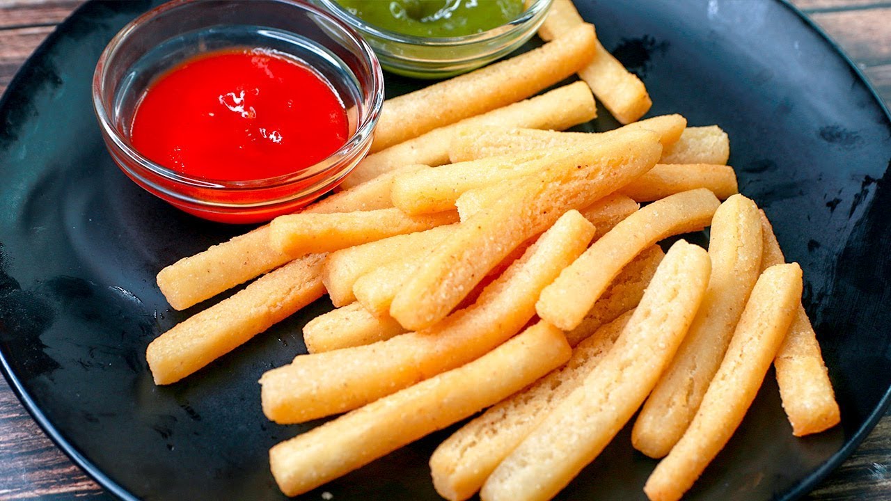 Suji French Fries Crunchy Semolina Fries Evening Snacks Recipe 