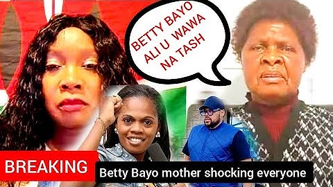 Breaking: Betty Bayo Mum TOBOA another deep secret Today walai 