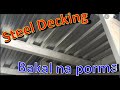 Steel Decking ( Bakal na Porma )