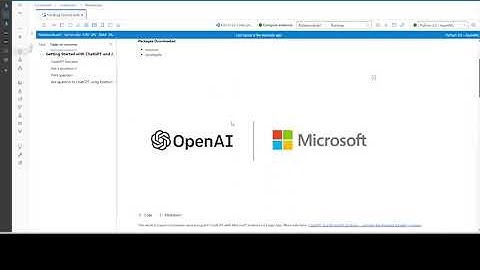 Getting Started with ChatGPT and Jupyter Notebook - Demo