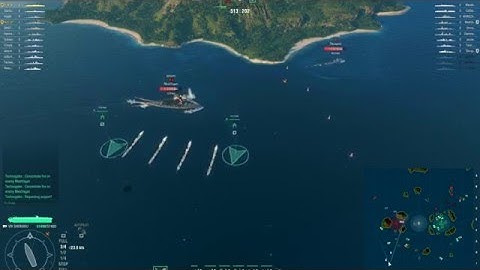 Shokaku - perfect manual torpedo drop (8/8)