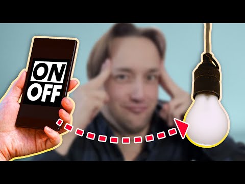 Vidéo: Connexion de la lampe DIY