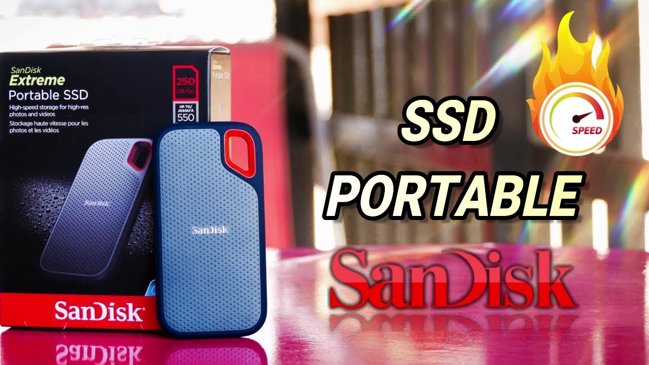 ANÁLISIS SanDisk Extreme Portable SSD en Español | VELOCIDAD en la PALMA tu MANO - YouTube