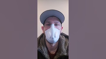 Homemade 3D printed mask V2 test