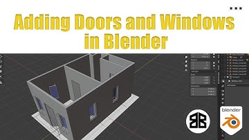 Adding Doors and Windows in Blender - Part 2 | Tagalog Tutorial