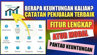 Aplikasi catatan penjualan terbaik, bisa atur modal dan keuntungan secara otomatis-Cara Lengkap! screenshot 5