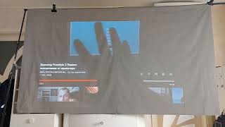 Супер экран для проектора Samsung Freestyle 2