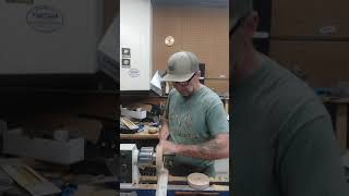 Turkey pot call making. With Tony Dempsey S.T.D Turkey Calls #turkeyhunting#turkeycall