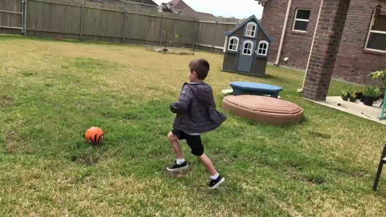 Soccer Drill In Backyard Youtube