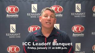 Coach Rick Collier talks about the 2014 ICC Leadoff Banquet