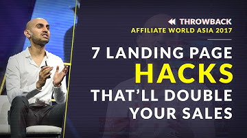 7 Landing Page Optimization Hacks That’ll Double Your Sales | Throwback AWA17