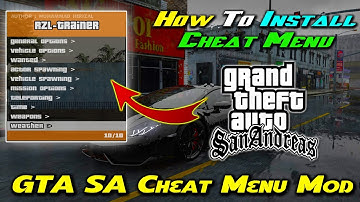 How To Install Cheat Menu In GTA San Andreas